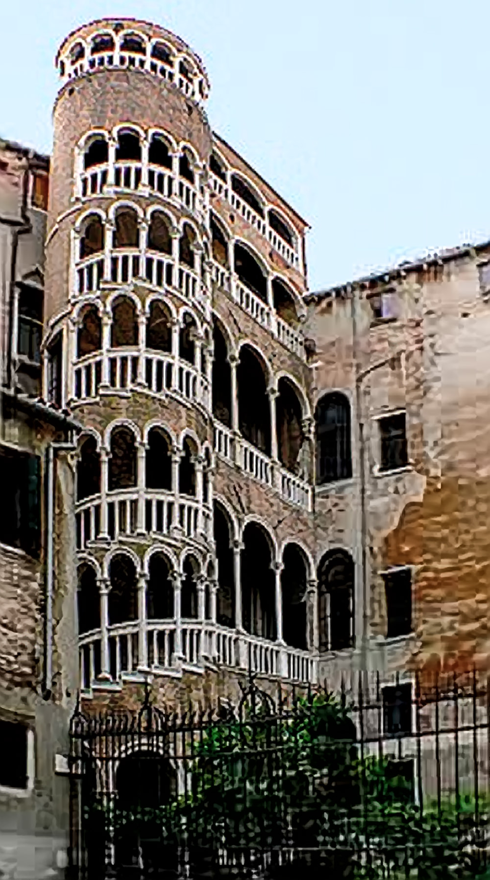 Palais Contarini dal Bovolo à Venise dans le Sestier de Saint-Marc Le Palais Contarini dal Bovolo