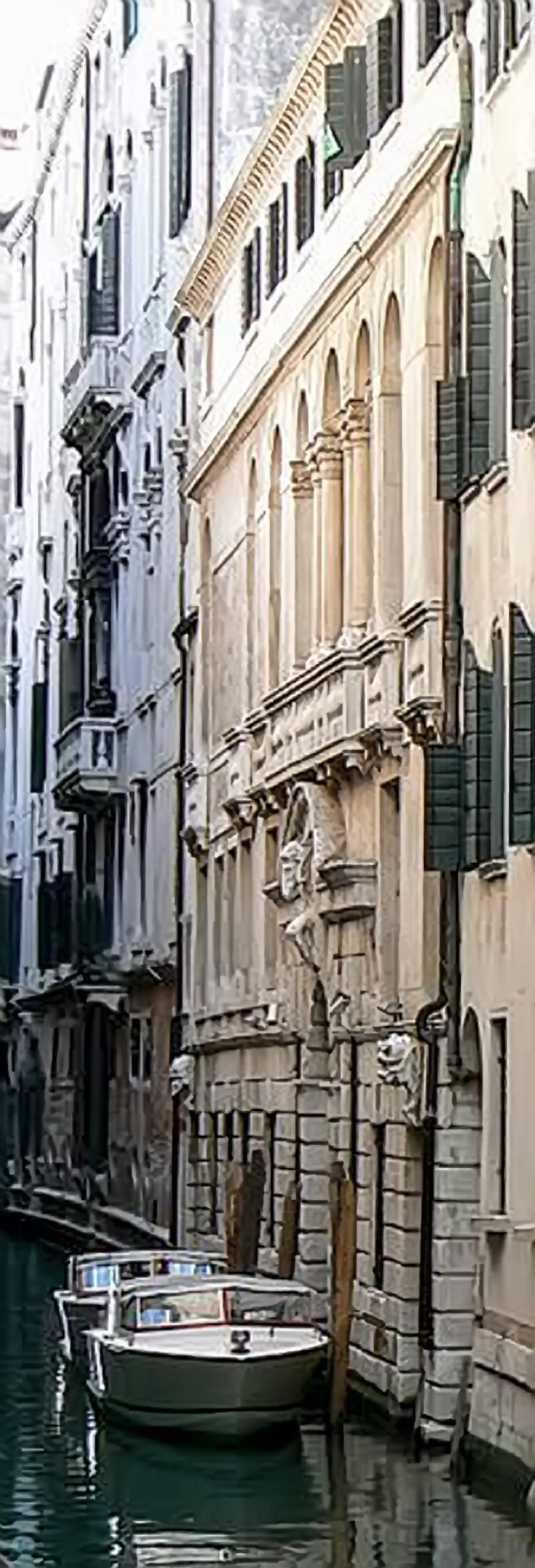 Le palais Morosini du côté du Rio del Santissimo