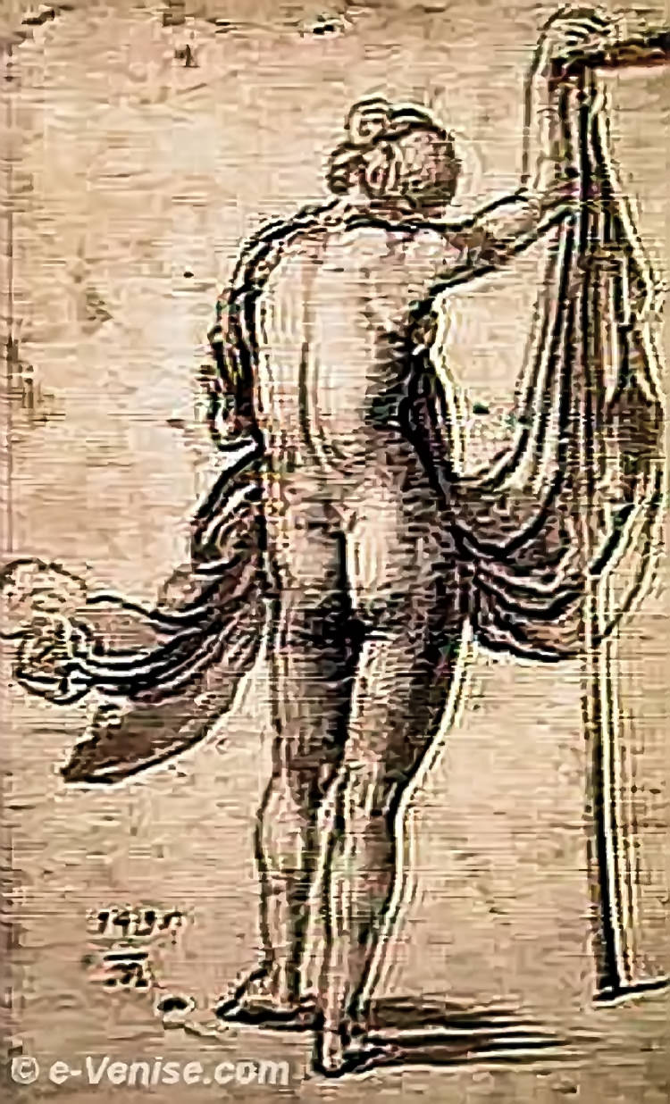 Albrecht Dürer - Académie de Femme 1495