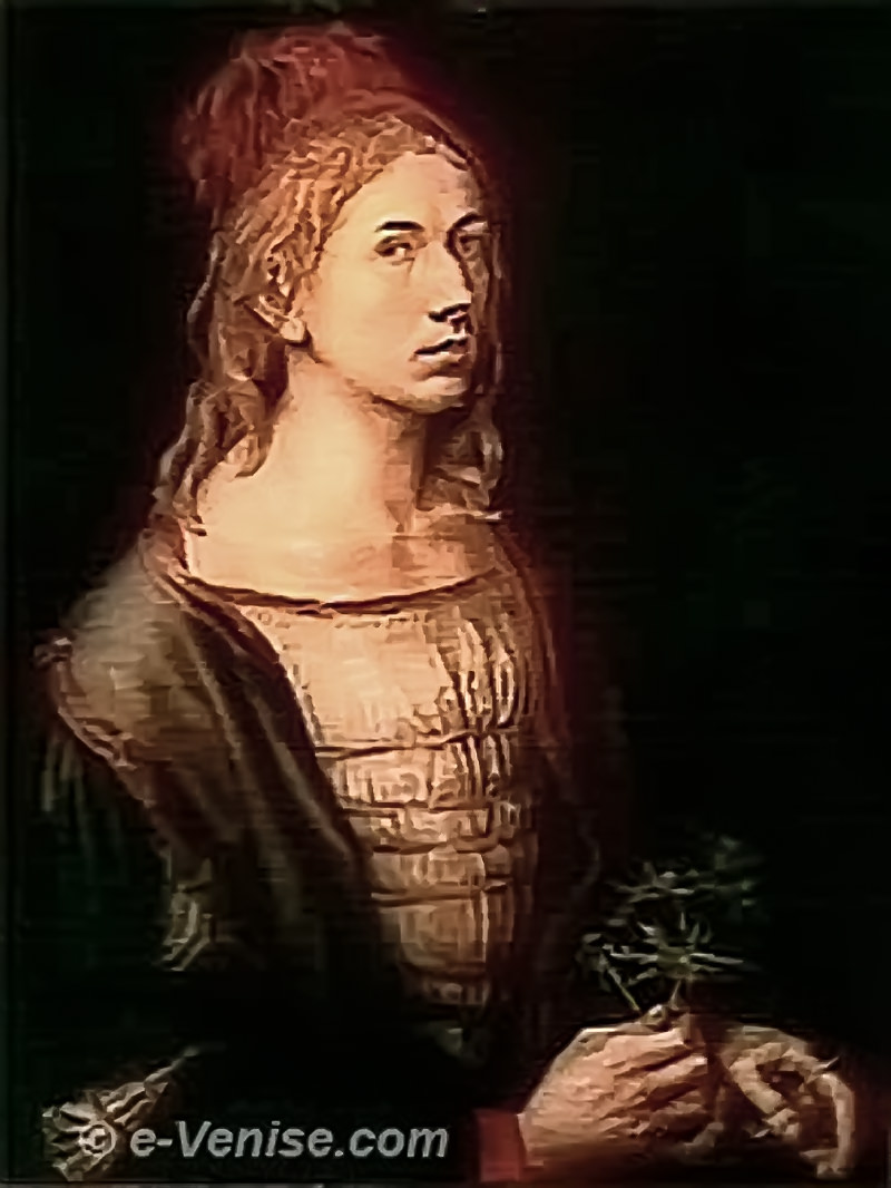 Albrecht Dürer autoportrait 1493 Albrecht Dürer autoportrait 1493