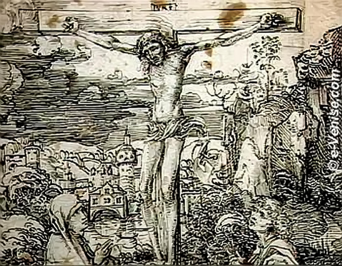 Albrecht Dürer - Crucifixion avec la Vierge et Saint Jean Albrecht Dürer - Crucifixion avec la Vierge et Saint Jean