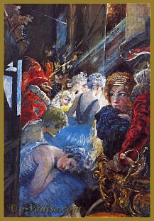 Mariano Fortuny : Les coulisses de la Scala de Milan 1934