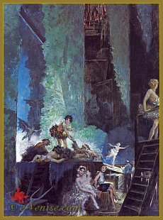 Mariano Fortuny “Répétition à la Scala de Milan”