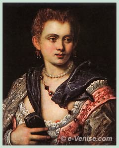 Tintoret - Portrait de la Courtisane Veronica Franco