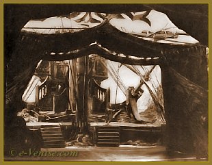 Décor de théâtre de Mariano Fortuny pour Tristan et Isolde de Richard Wagner