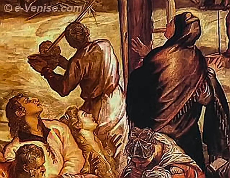 Tintoret La Crucifixion - Scuola San Rocco