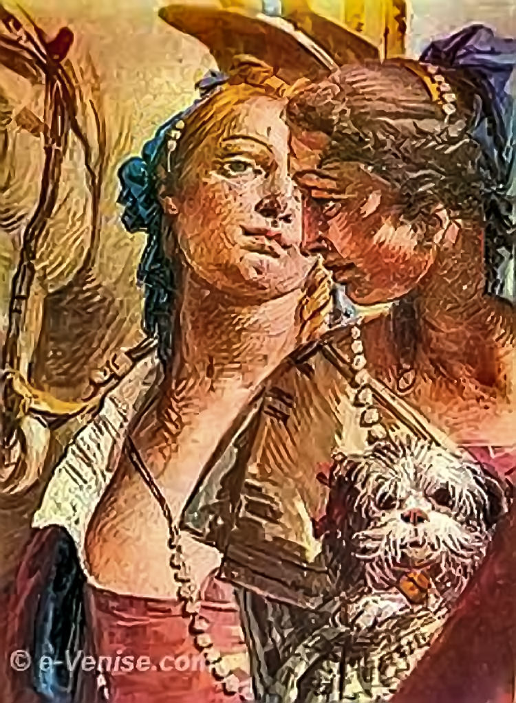 Tiepolo Figures de Femmes Palais Labia