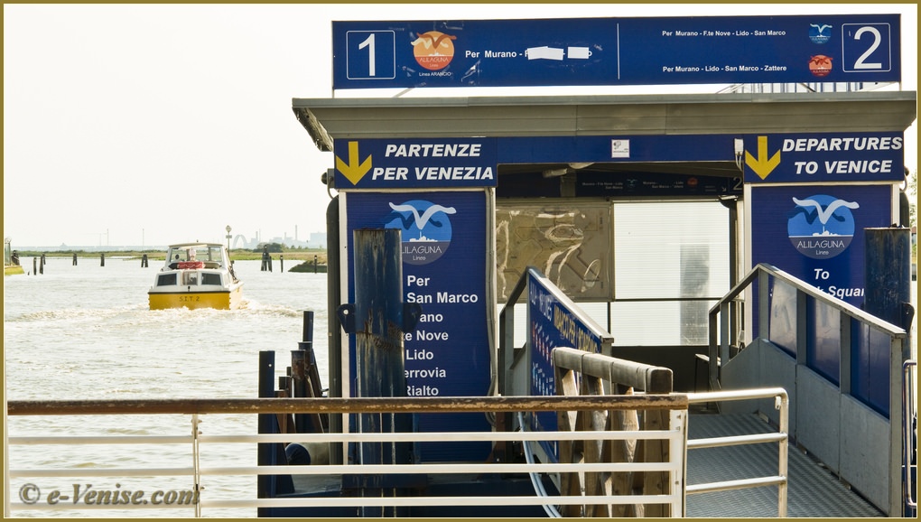 Les bateaux Alilaguna