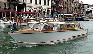 Bateau Taxi à Venise