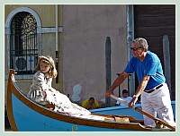 La Regate Historique de Venise 2009, la Regata Storica : Petite princesse du cortège historique et sportif