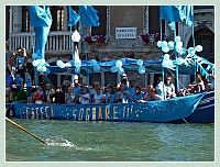 La Regate Historique de Venise 2009, la Regata Storica - Supporters des régates sportives : faites-nous rêver !!!