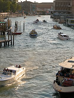 Le Grand Canal à Venise