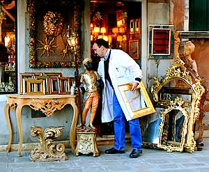 Alberto Cavalier, artisan d'art à Venise