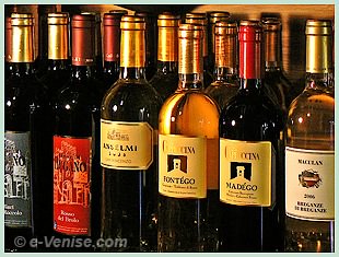 Bottiglieria Colonna vins rouges et blancs italiens