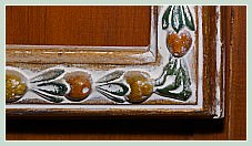 Reproductions de cadres anciens peints et dorés à l'or fin par le Maître Doreur Pompe Stolfi à Venise