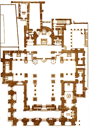 Plan de la Basilique Saint-Marc