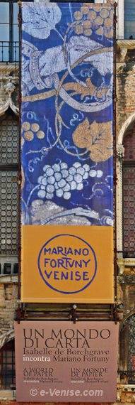 Exposition un Monde de Papier par Isabelle de Borchgrave au Musée Mariano Fortuny à Venise