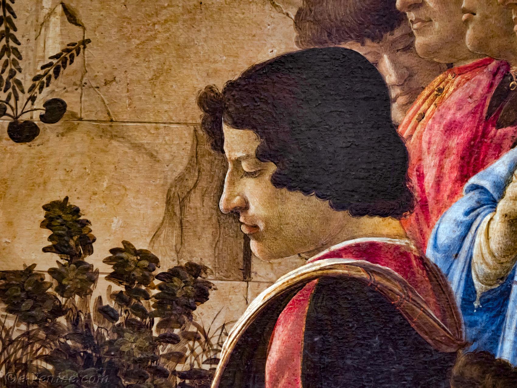 Botticelli Adoration Mages Laurent le Magnifique Florence