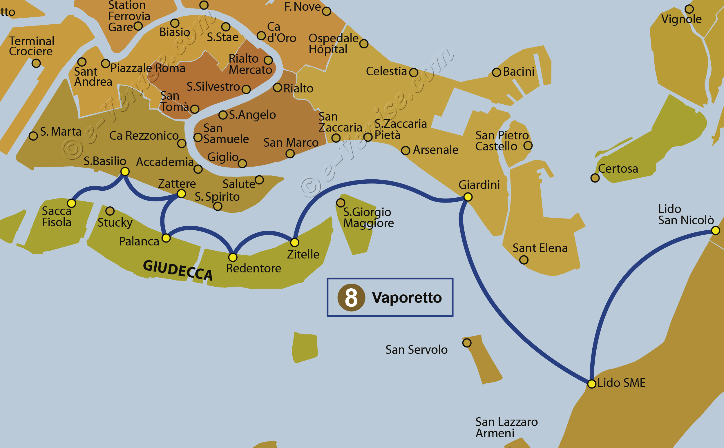 Lignes Vaporetto Venise Actv Alilaguna E Venise Com Lignes Vaporetto Venise Actv Alilaguna E Venise Com