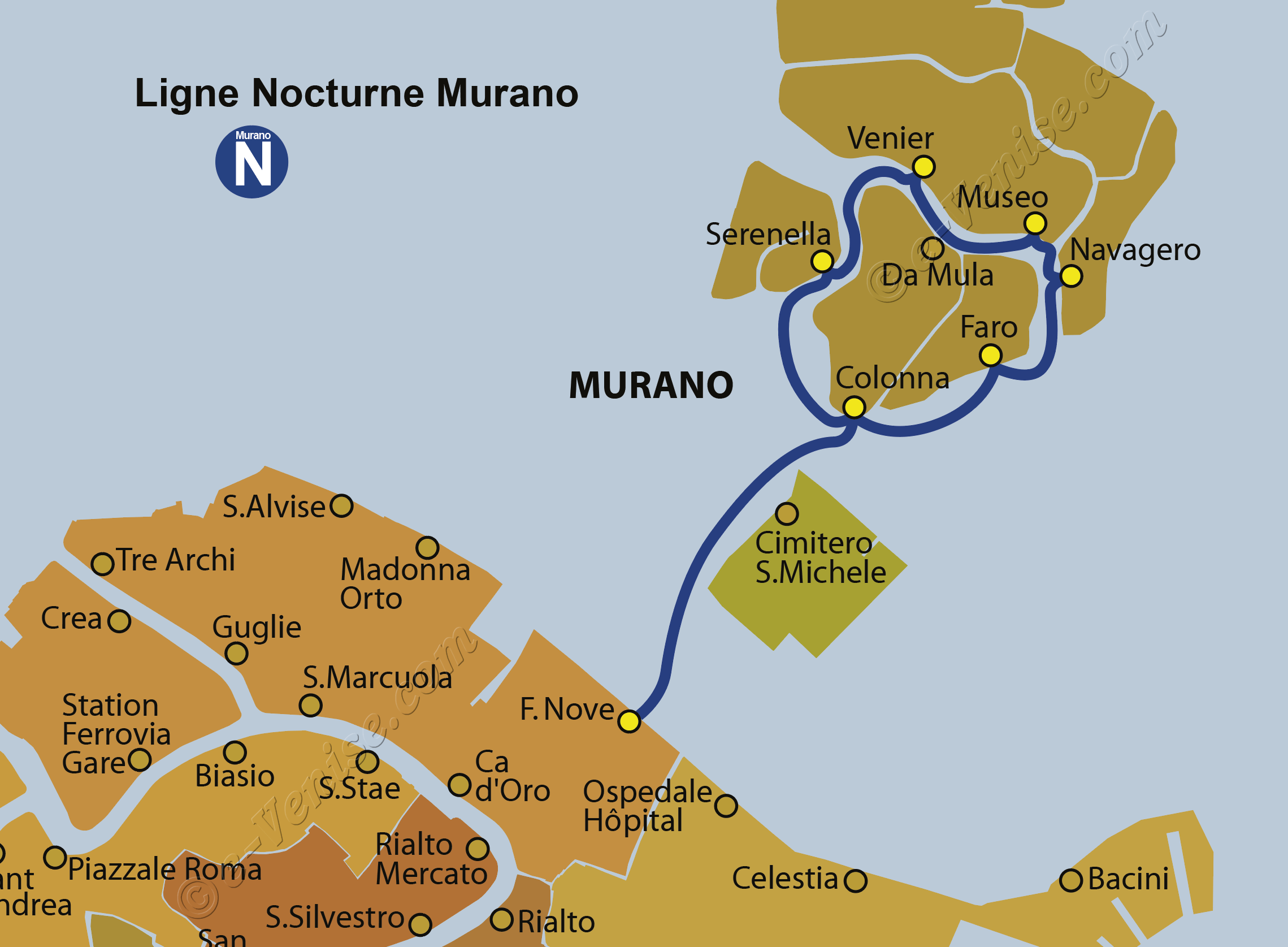 Lignes Vaporetto Venise Actv Alilaguna E Venise Com